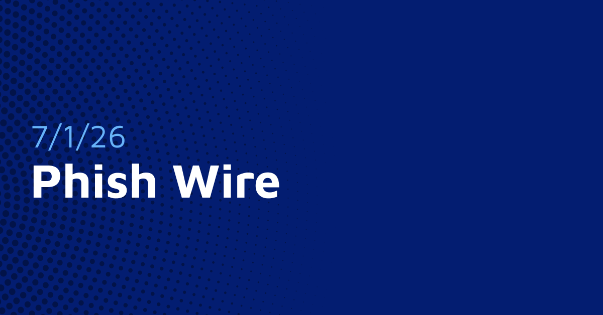 Phish Wire - July 1, 2026